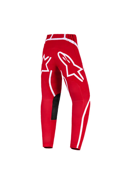 Dětské kalhoty Alpinestars Fluid Apex Youth červená/bílá