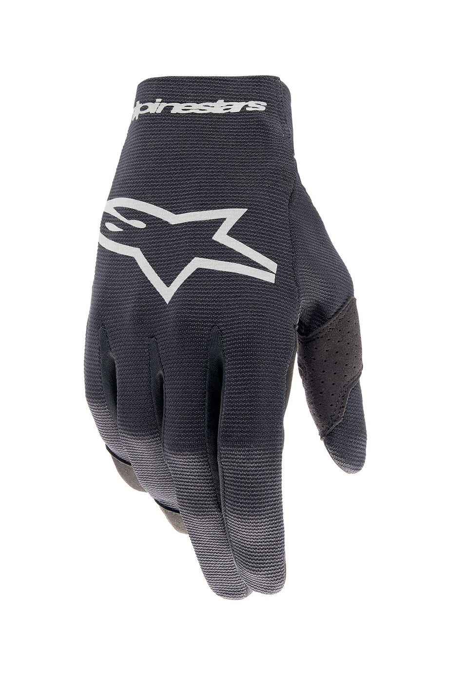 Dětské rukavice Alpinestars Radar černá/stříbrná