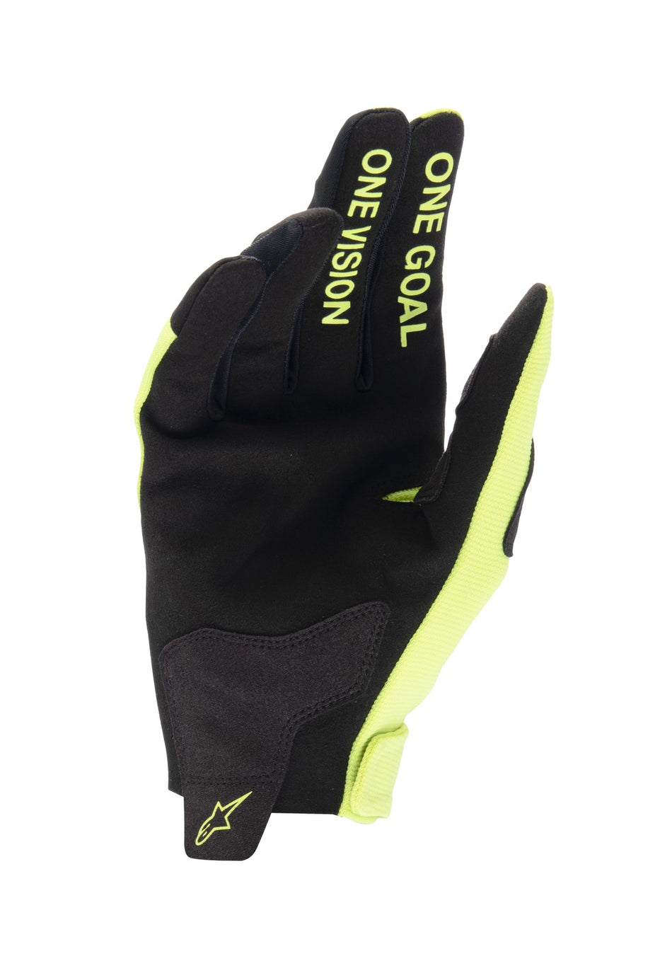 Dětské rukavice Alpinestars Radar žlutá fluo/černá