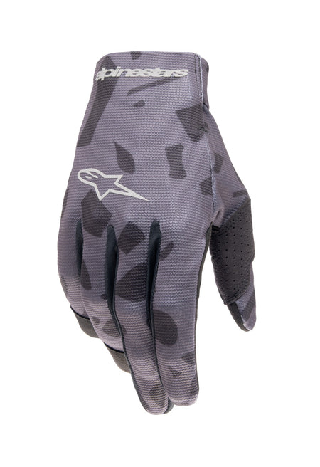 Dětské rukavice Alpinestars Radar šedá camo/černá