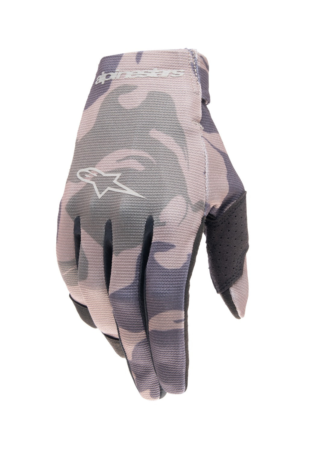 Dětské rukavice Alpinestars Radar zelená camo/hnědá