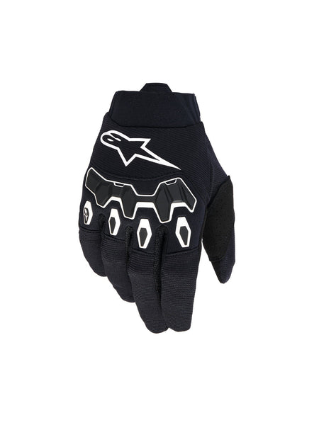 Dětské rukavice Alpinestars Full Bore V2 Youth/kids černá/bílá