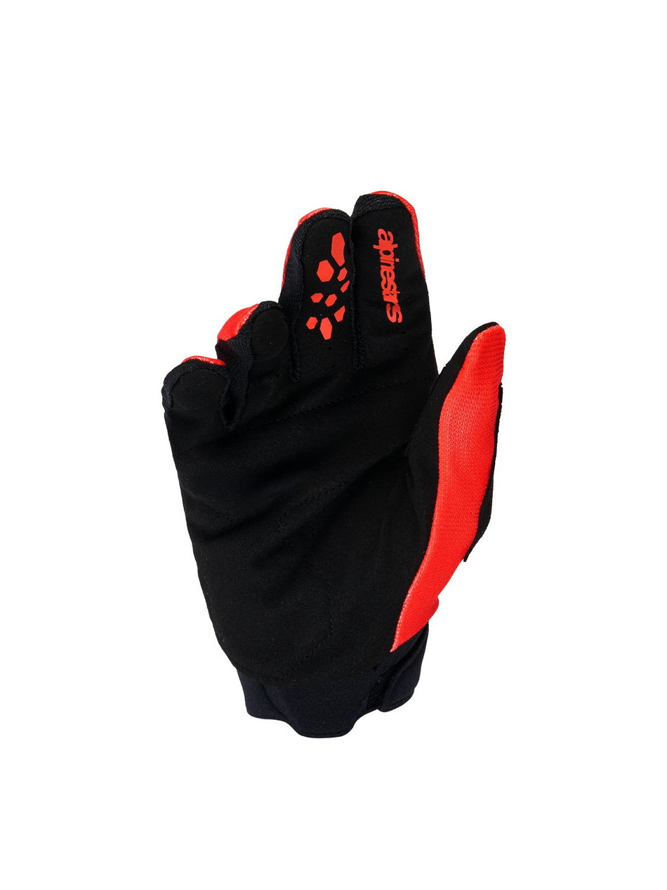 Dětské rukavice Alpinestars Full Bore V2 Youth/kids červená/černá/bílá