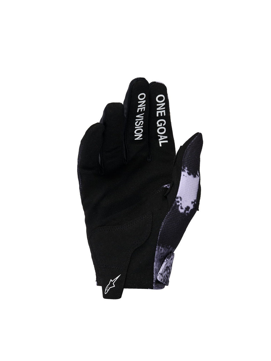 Dětské rukavice Alpinestars Radar Youth stupně šedi/camo