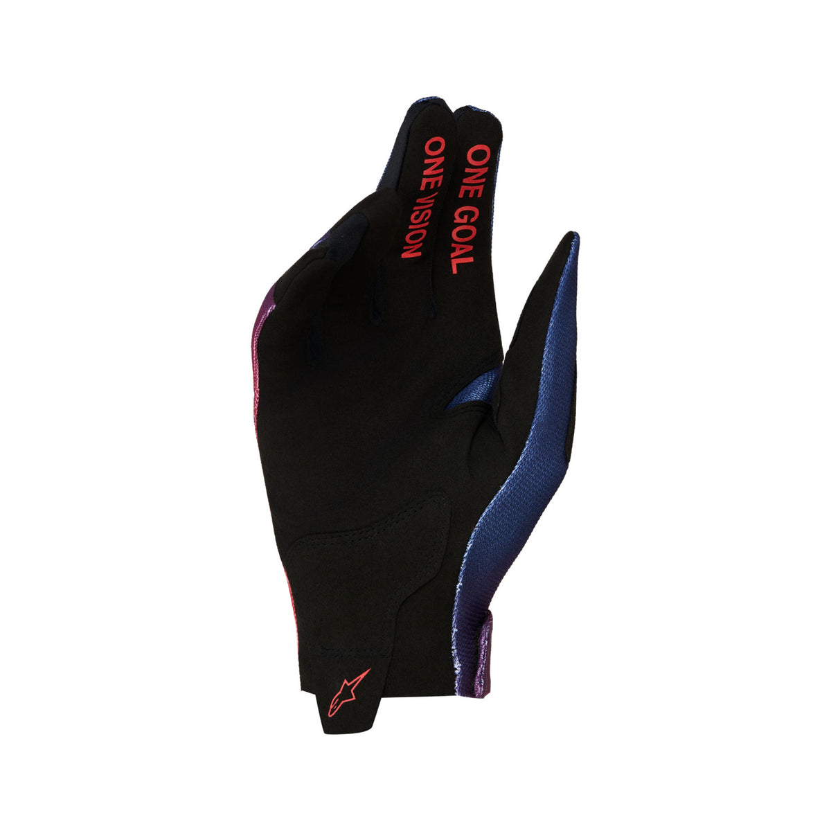 Dětské rukavice Alpinestars Radar Youth červená/tmavě modrá
