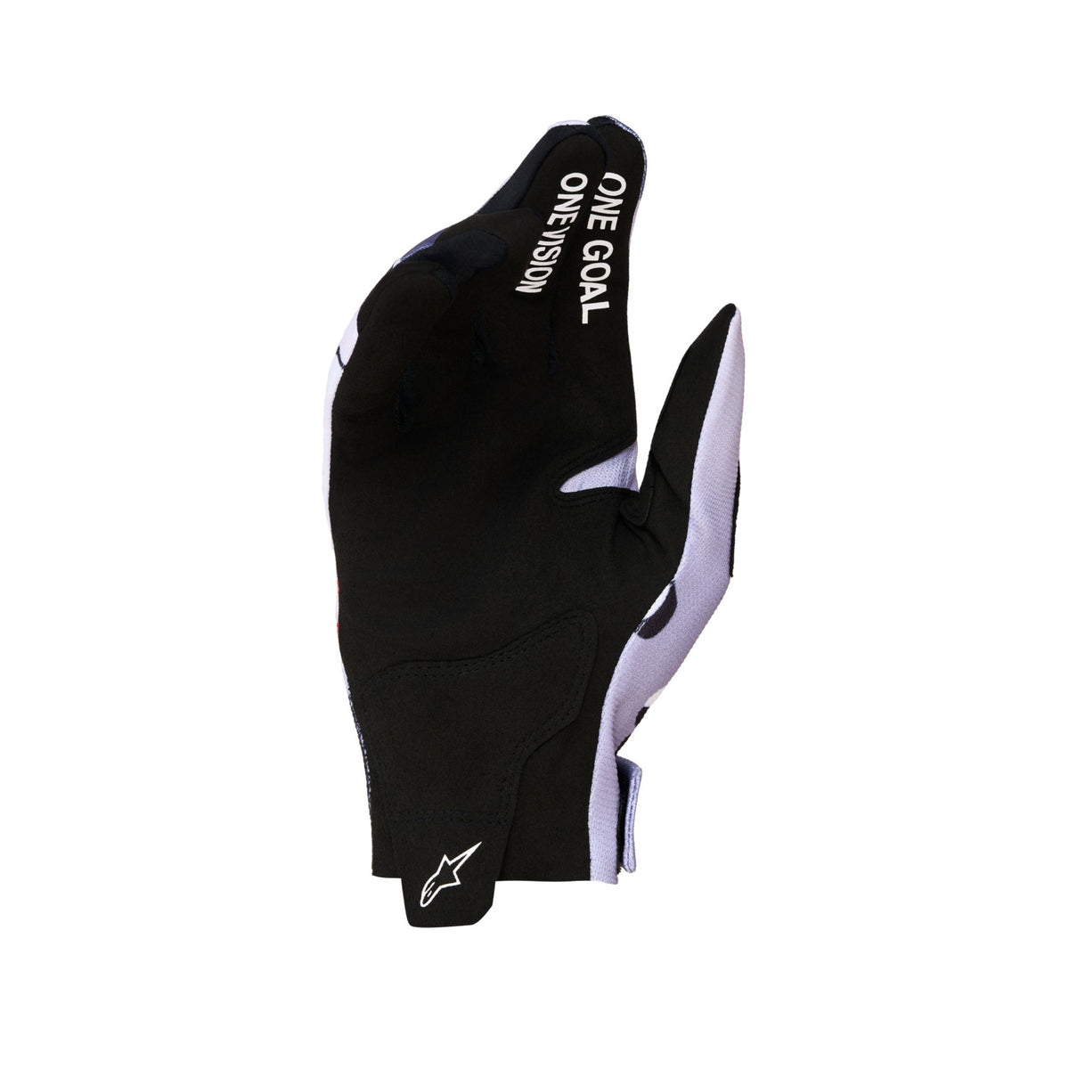 Dětské rukavice Alpinestars Radar Youth šedá/světle šeříková/červená/černá