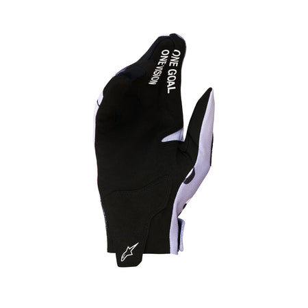 Dětské rukavice Alpinestars Radar Youth šedá/světle šeříková/červená/černá