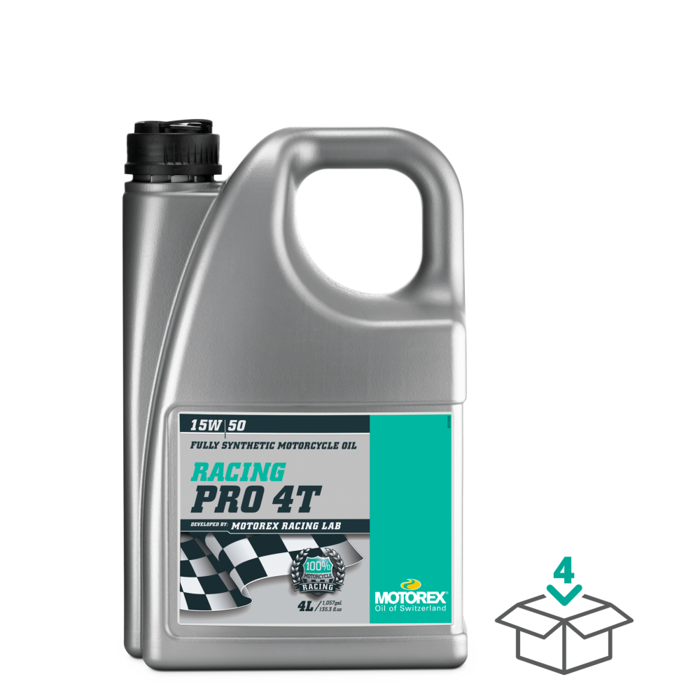 Motorex RACING PRO 4T 15W/50 4L — Motorex