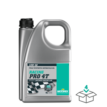 Motorex RACING PRO 4T 15W/50 4L — Motorex