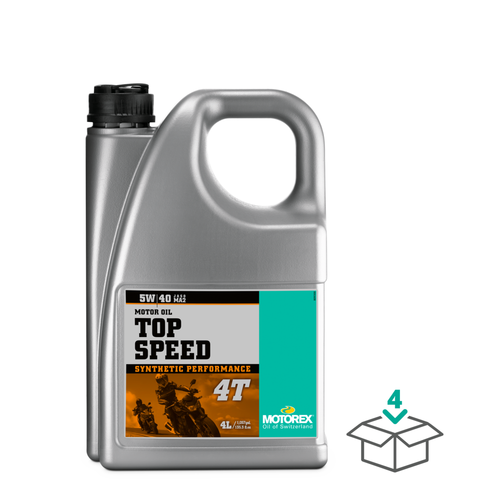 Motorex TOP SPEED 4T 5W/40 4L — Motorex