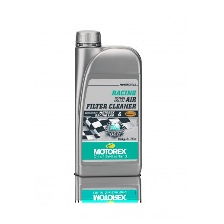 Motorex RACING BIO AIR FILTER CLEANER 900g pro čištění vzduchových filtrů — Motorex