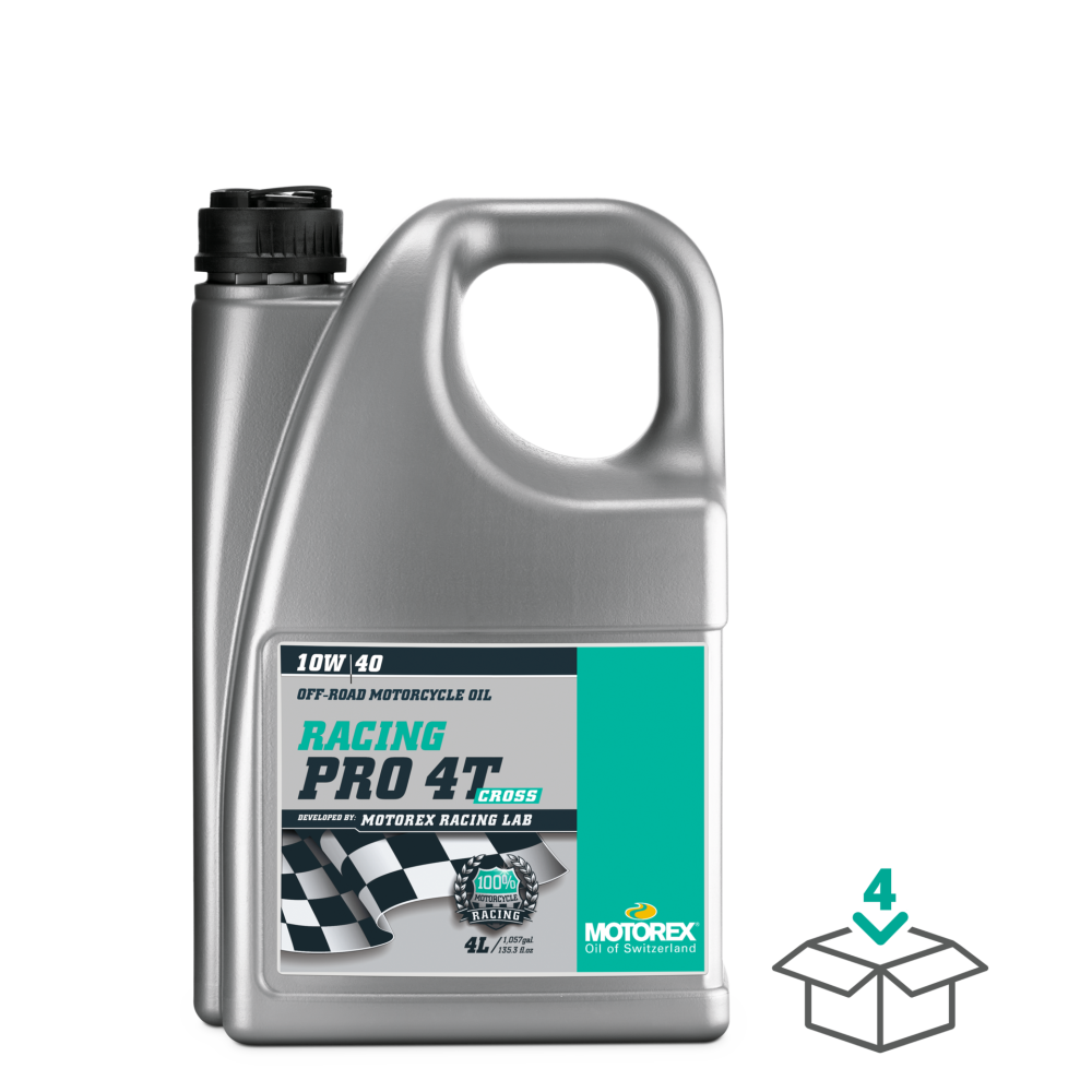 Motorex RACING PRO 4T 10W/40 CROSS 4L — Motorex