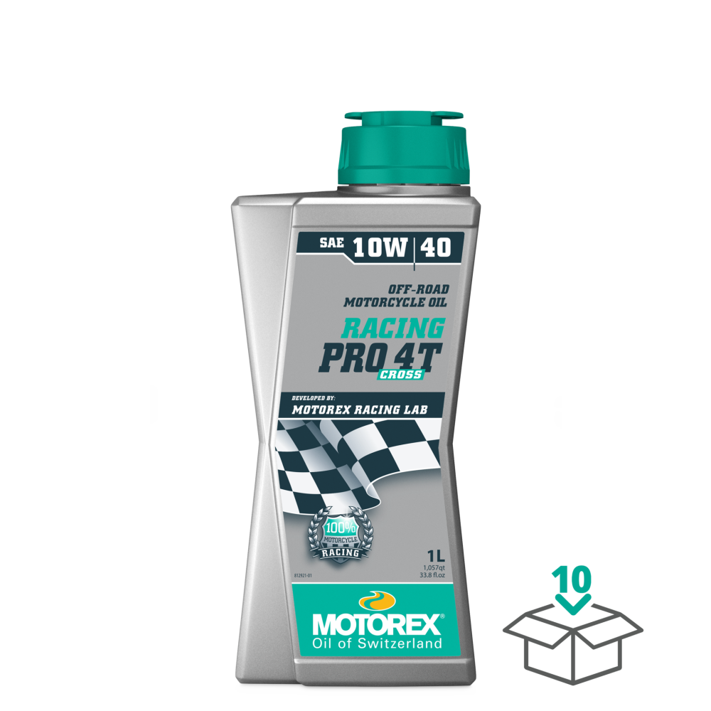 Motorex RACING PRO 4T 10W/40 CROSS 1L — Motorex