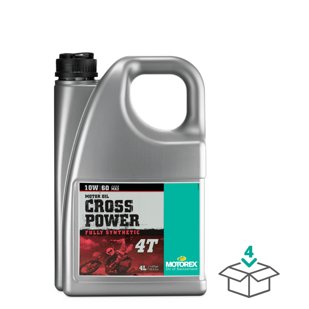 Motorex CROSS POWER 4T 10W/60 4L — Motorex
