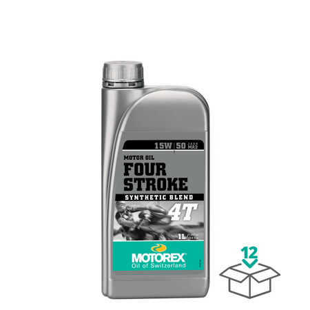 Motorex FOUR STROKE 4T 15W/50 1L — Motorex