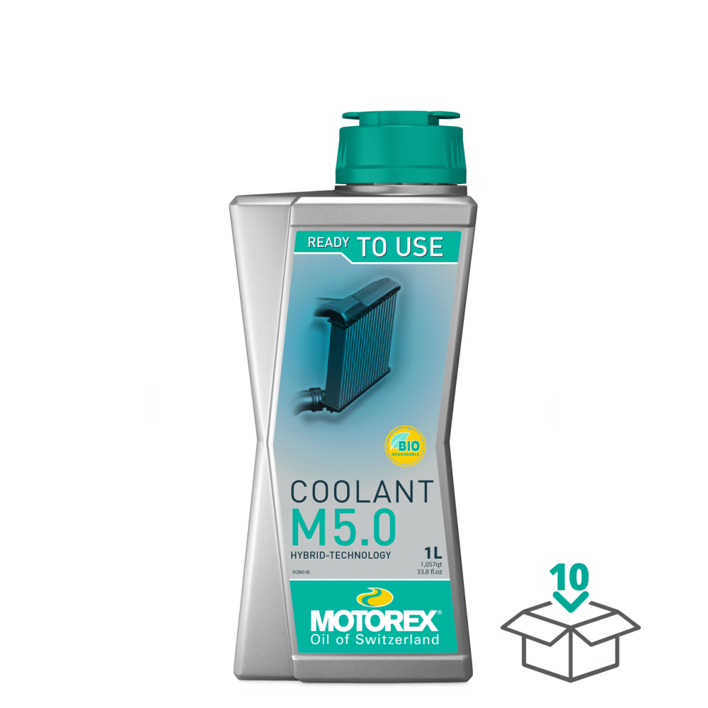 Motorex Chladicí kapalina COOLANT M5.0 READY TO USE 1L — Motorex