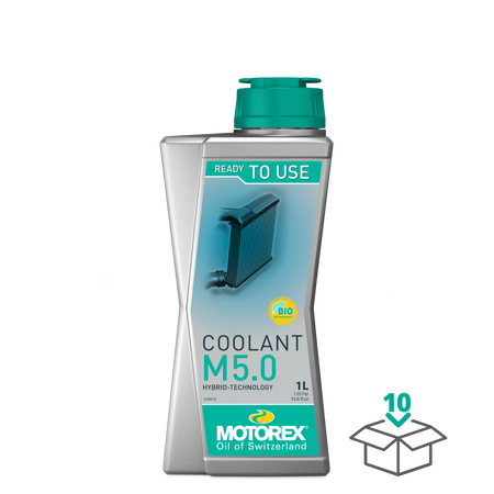 Motorex Chladicí kapalina COOLANT M5.0 READY TO USE 1L — Motorex