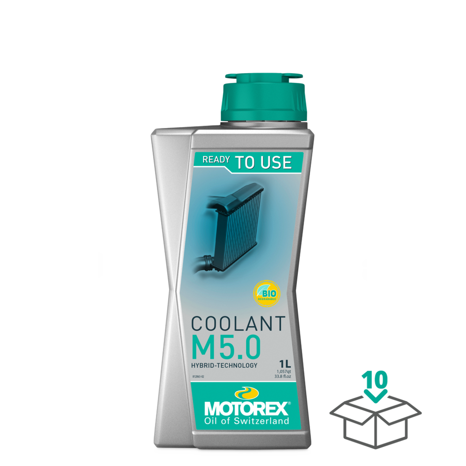 Motorex Chladicí kapalina COOLANT M5.0 READY TO USE 1L — Motorex