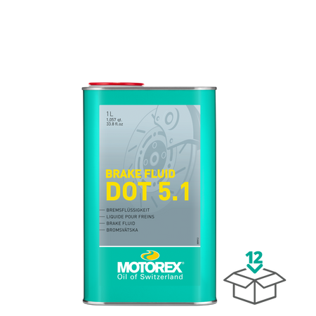 Motorex Brzdová kapalina MOTOREX BRAKE FLUID DOT 5.1 1L — Motorex