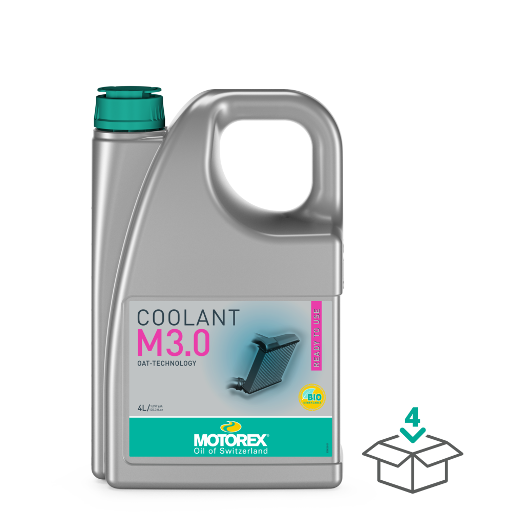 Motorex COOLANT M3.0 READY TO USE 4L — Motorex