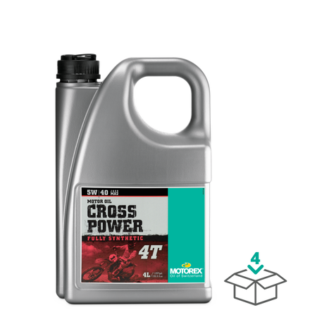 Motorex CROSS POWER 4T 5W/40 4L — Motorex