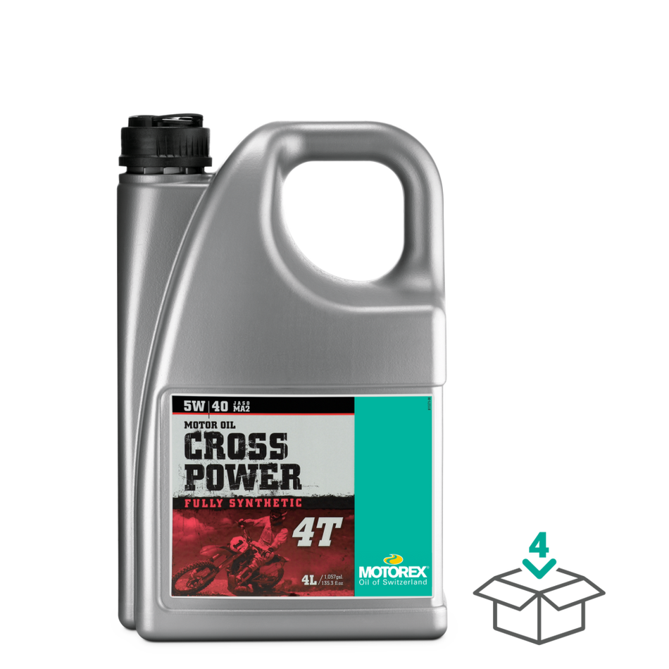 Motorex CROSS POWER 4T 5W/40 4L — Motorex