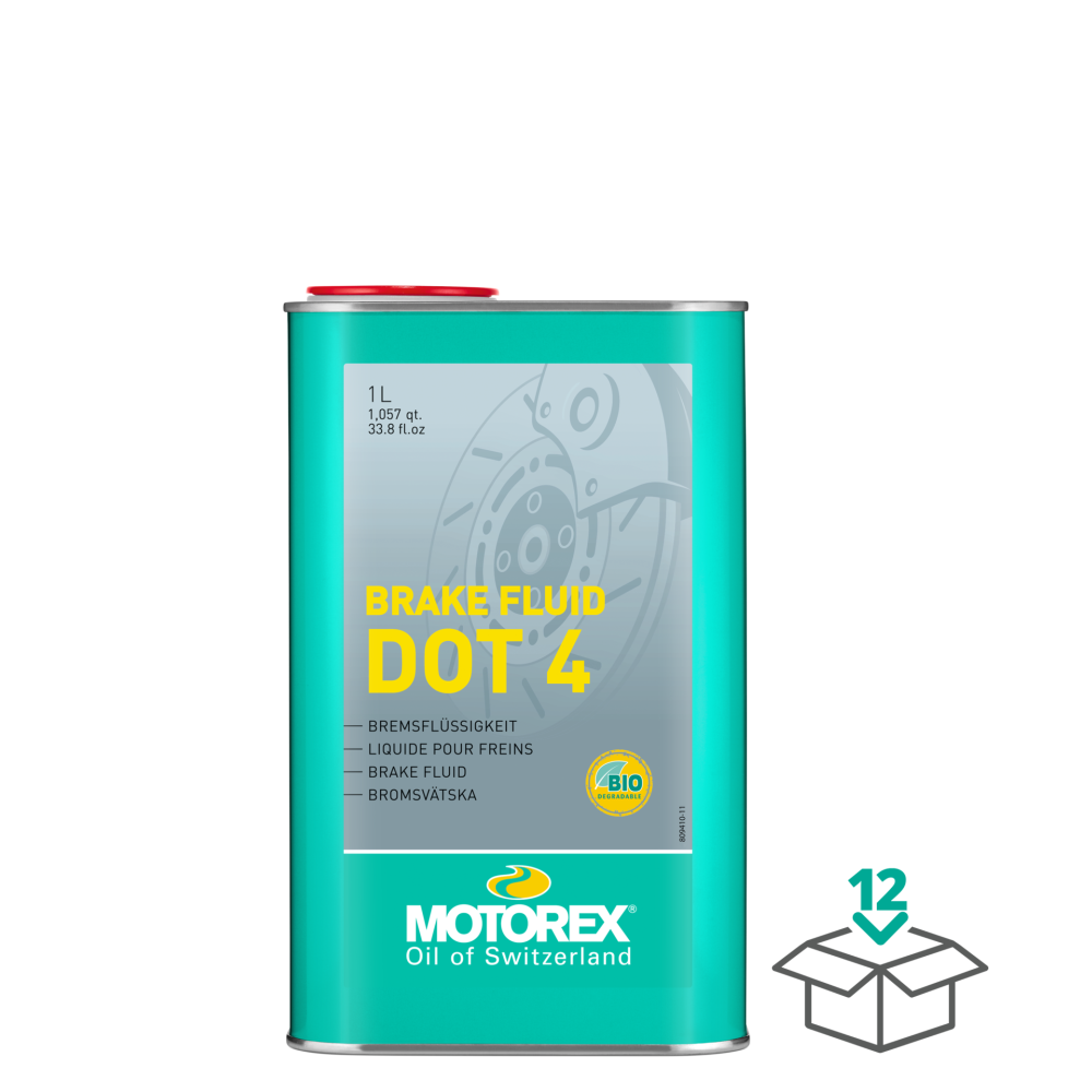Motorex BRAKE FLUID DOT 4 1L — Motorex