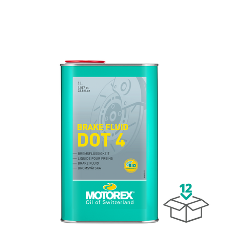Motorex BRAKE FLUID DOT 4 1L — Motorex