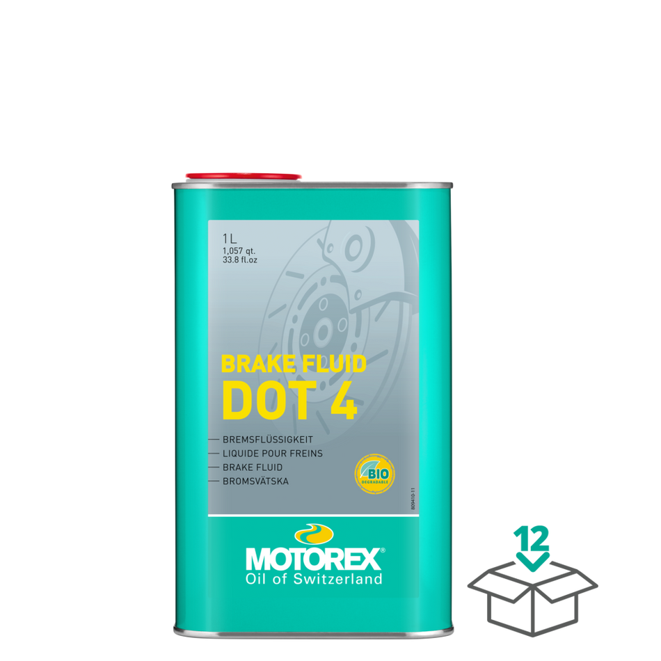 Motorex BRAKE FLUID DOT 4 1L — Motorex