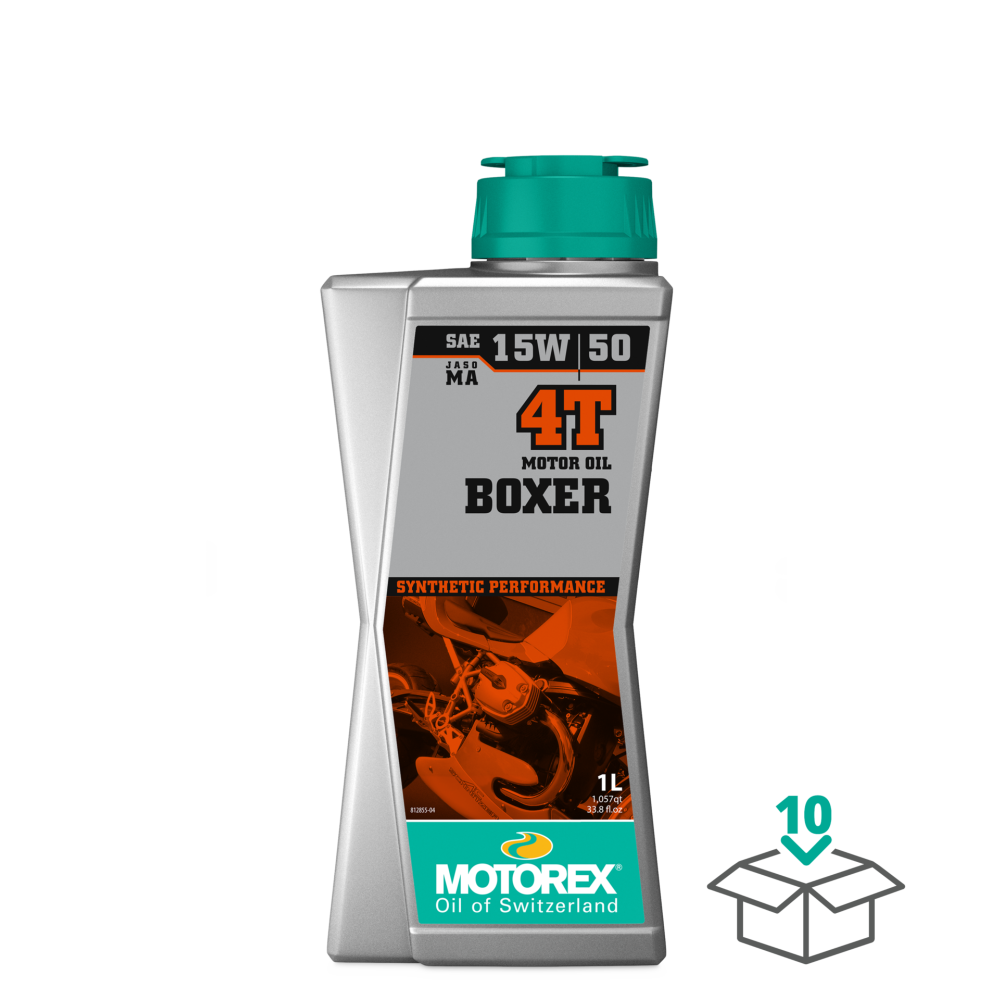 Motorex BOXER 4T 15W/50 1L — Motorex