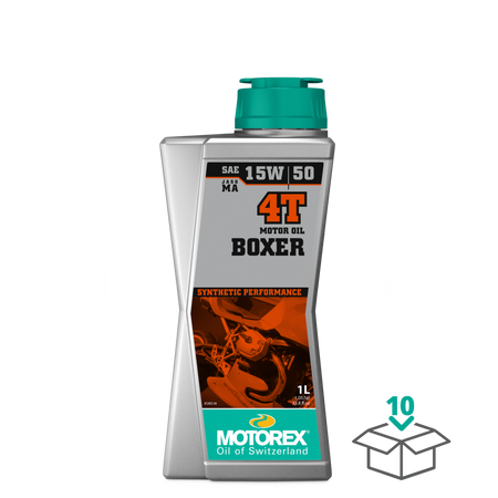 Motorex BOXER 4T 15W/50 1L — Motorex