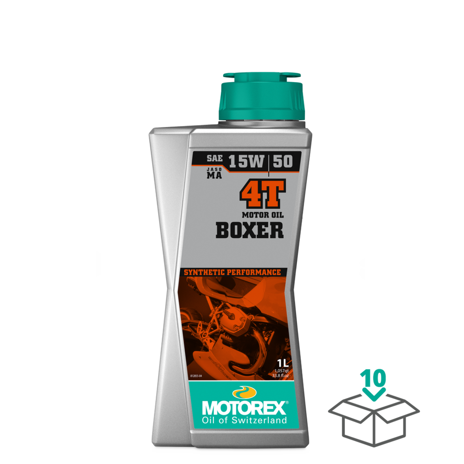 Motorex BOXER 4T 15W/50 1L — Motorex