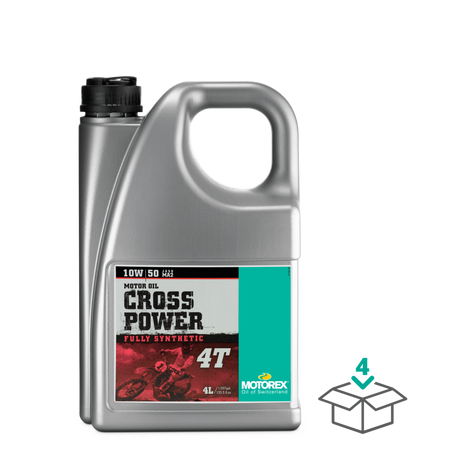 Motorex CROSS POWER 4T 10W/50 4L — Motorex
