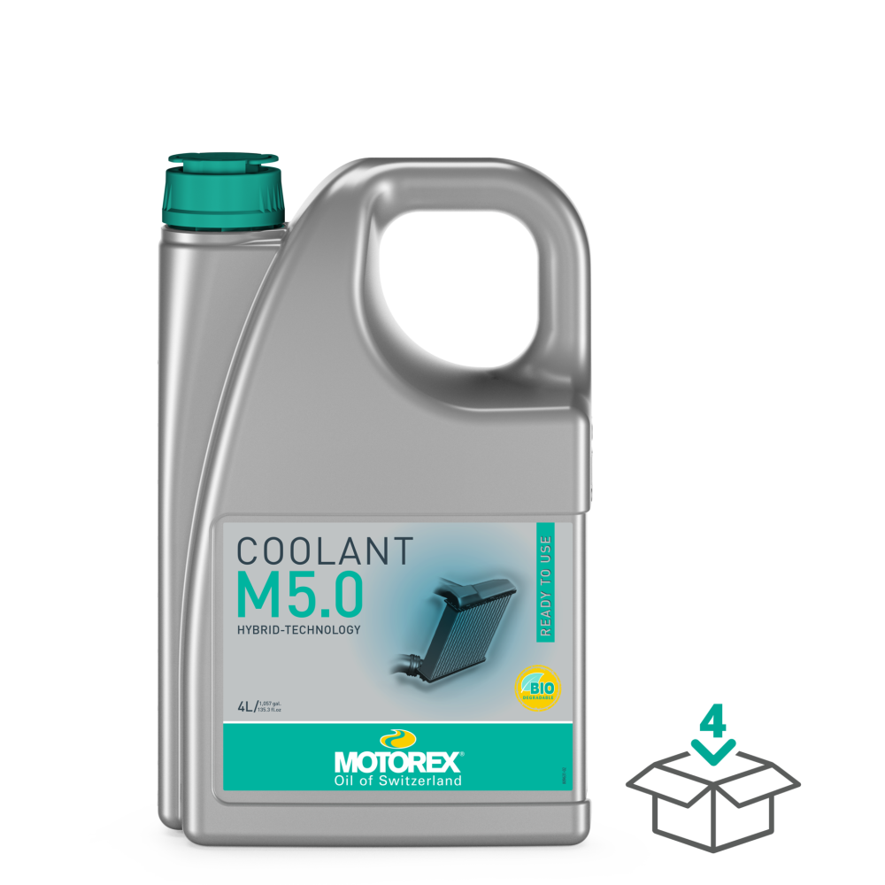 Motorex COOLANT M5.0 READY TO USE 4L — Motorex