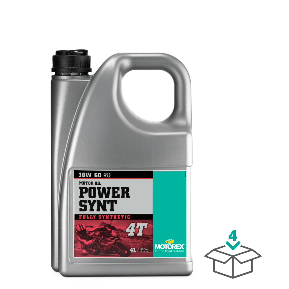 Motorex POWER SYNT 4T 10W/60 4L — Motorex