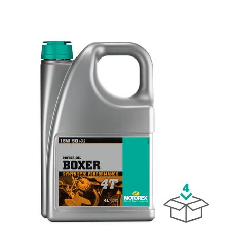 Motorex BOXER 4T 15W/50 4L — Motorex