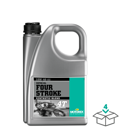 Motorex Motorový olej MOTOREX FOUR STROKE 4T 10W40 4L — Motorex