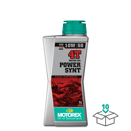Motorex POWER SYNT 4T 10W/50 1L — Motorex