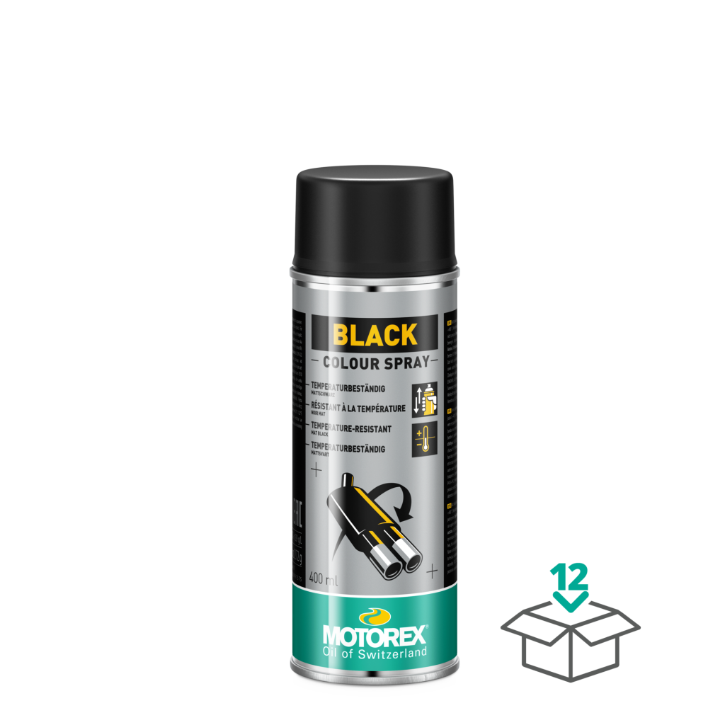 Motorex BLACK COLOR SPRAY 500ml — Motorex
