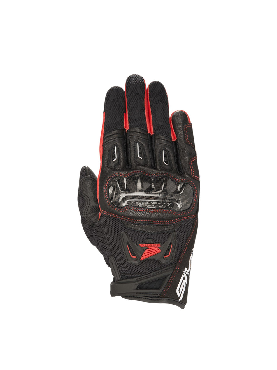 Rukavice Alpinestars SMX-2 AIR Carbon Honda černá/červená