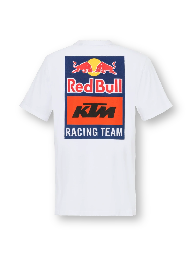 KTM Red Bull triko bílé s logem KTM