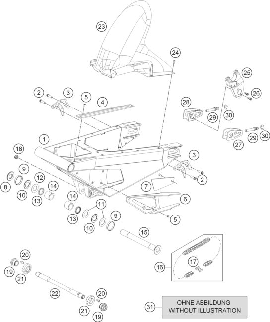 Náhled schématu SWING ARM