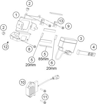Náhled schématu BATTERY