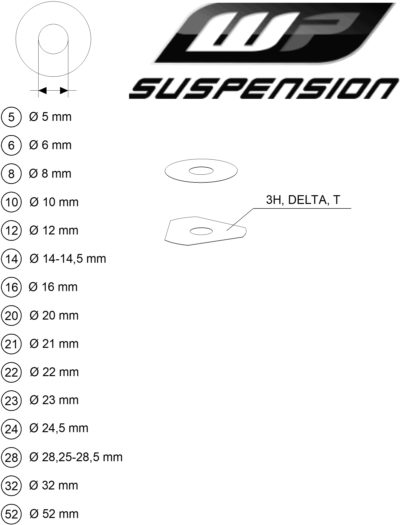 Náhled schématu WP SHIMS FOR SETTING