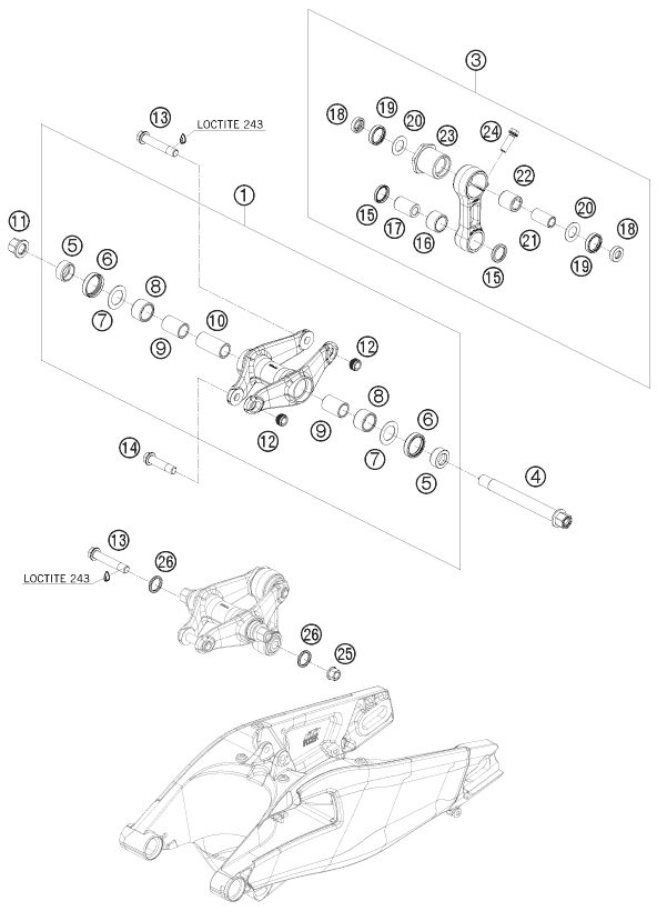 Náhled schématu PRO LEVER LINKING