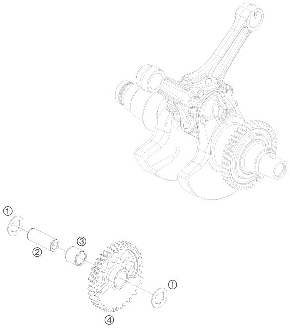 Náhled schématu BALANCER SHAFT