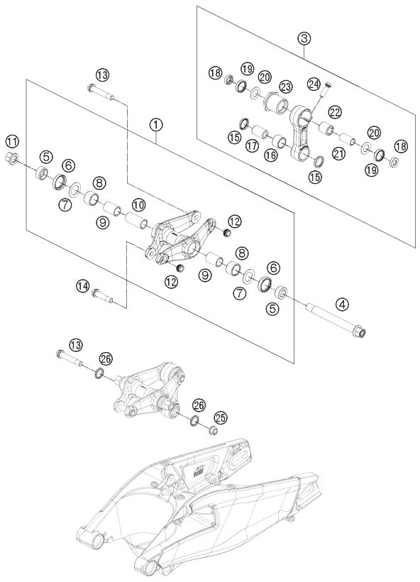 Náhled schématu PRO LEVER LINKING