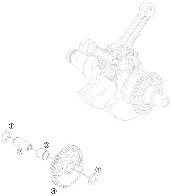 Náhled schématu BALANCER SHAFT