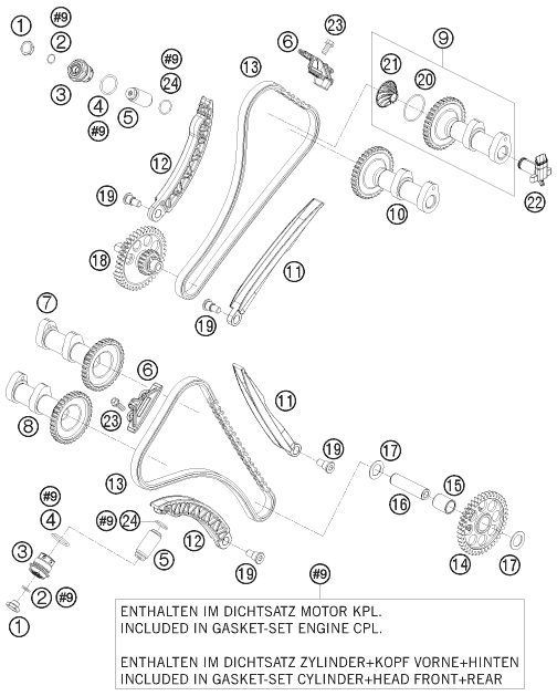 Náhled schématu TIMING DRIVE