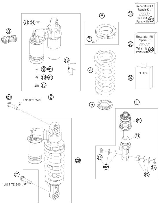 Náhled schématu SHOCK ABSORBER